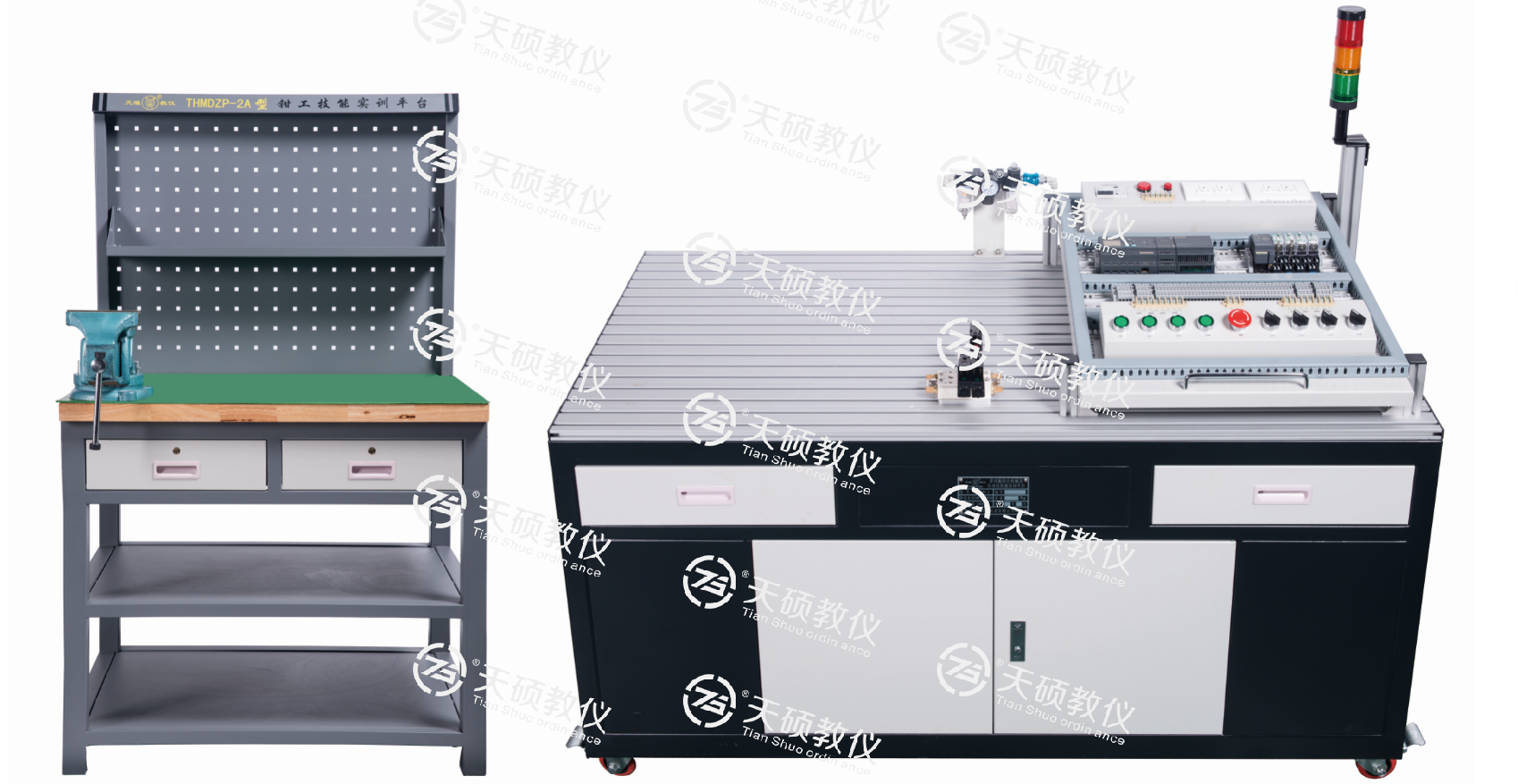 27、TSMTZK-2型  PLC與機械傳動基礎控（kòng）製實訓台.png